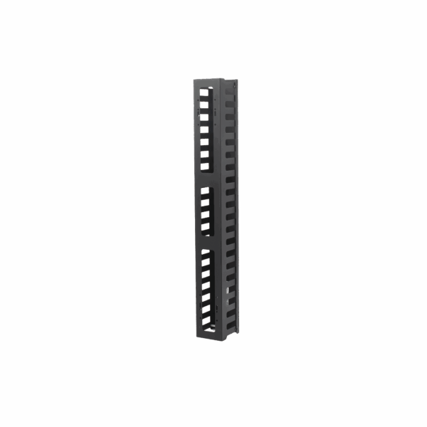 Organizador de Cable Vertical de 21 Unidades Rack Sencillo, Compatible con Racks Serie EIRL y EIQR