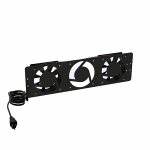 Kit de 2 Ventiladores 110 Vca (12 x 12 cm) con Clavija para ...