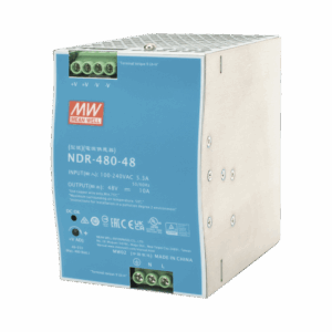 Fuente de Poder Industrial de 480W, salida 48 Vcc, para mont...