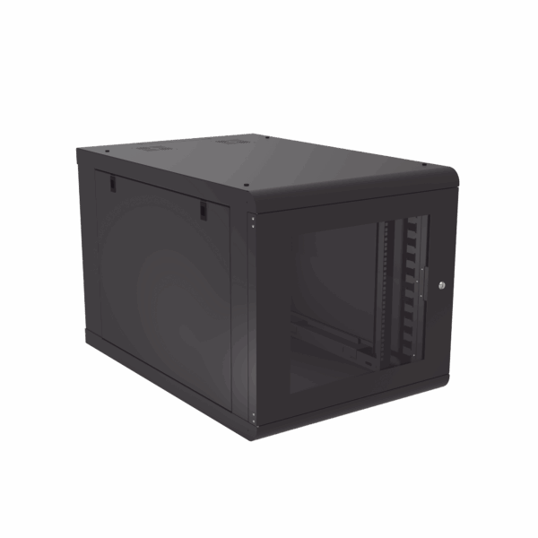 Gabinete de Pared 12U de 1027 mm de Profundidad: Máxima Profundidad y Protección en Acero Reforzado, Ideal para UPS y Servidores de 19"