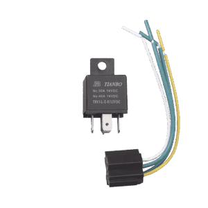 Relevador de 5 pines automotriz de 24 volts