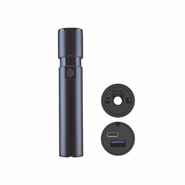 Localizador Visual de Fallos (VFL) / Para conectores SC, FC, ST / Hasta 8-10 km de Distancia / Recargable por puerto USB