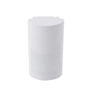 Detector de Movimiento Pasivo / Inalambrico (alimentación) / Altura de montaje 0.8m a 2.7 m  ajustable  / 100% Exterior / Compatible con cualquier panel de alarma