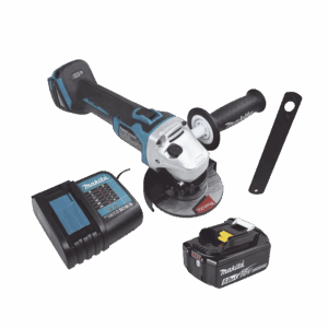 Mini esmeril Inalámbrico de 4-1/2 ” 8.500 rpm, Incluye 1 bat. li-ion 18v/5.0 a.h y Cargador