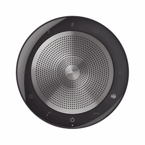 Speak 750, Altavoz portátil con micrófono integrado, sonido increíble para conferencias y Microsoft Teams, Microsoft Teams Rooms, Skype Empresarial, cancelador de eco acústico (7700-309)