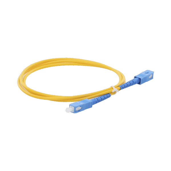Jumper de Fibra Óptica Monomodo SC/UPC-SC/UPC Simplex de 1 metro, 3mm