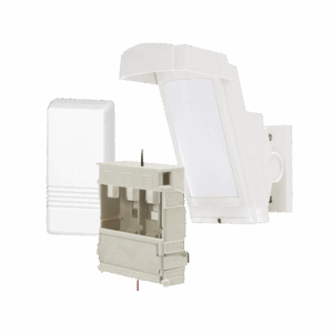 Detector de Movimiento PIR Antimascara / 100% Exterior /  Inalámbrico / Hasta 12 metros a 85°; de cobertura/ Instalación a 3 metros / Incluye transmisor 5816 para paneles Honeywell