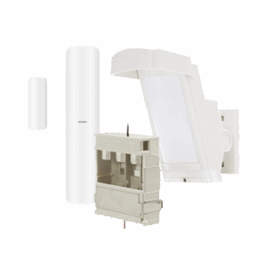 Detector de Movimiento PIR Antimascara / 100% Exterior /  Inalámbrico / Hasta 12 metros a 85°; de cobertura/ Instalación a 3 metros / Incluye transmisor DS-PDMC-EG2-WB(B) para paneles AXPRO