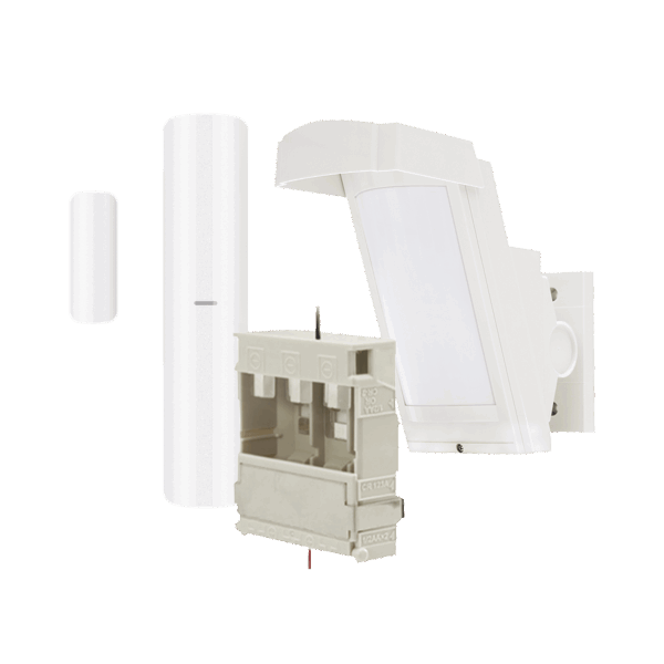 Detector de Movimiento PIR Antimascara / 100% Exterior /  Inalámbrico / Hasta 12 metros a 85°; de cobertura/ Instalación a 3 metros / Incluye transmisor DS-PDMC-EG2-WB(B) para paneles AXPRO