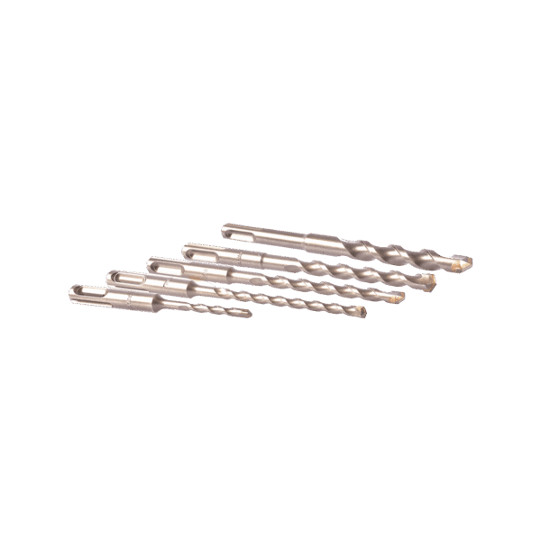 Juego con 5 piezas de brocas SDS PLUS para concreto