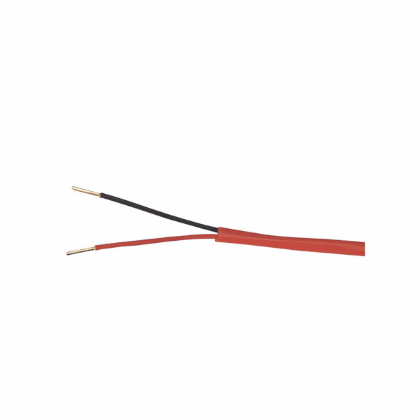 Alambre de Alarma contra Incendios - Bobina de 305 Metros: 2 x 16 AWG, Rojo, Tipo FPLR, (UL) FT4, Ideal para Sistemas de Detección y Evacuación de Incendios