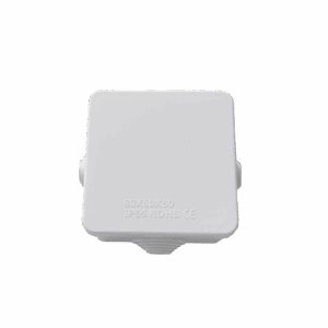 Caja de Conexiones Impermeable IP55 con 4 Entradas, 80 x 80 ...