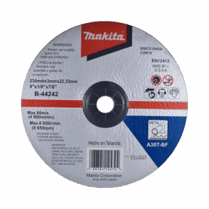 Disco de corte para metal de 9″