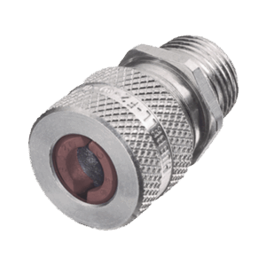 Conector de cable, de aluminio macho recto, .50 – .63 “, 1/2”.
