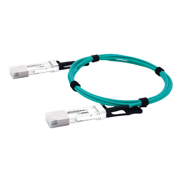 Cable AOC QSFP56 de 200 Gbps a 200 Gbps / Cable de fibra óptica Activo / Longitud: 1 metro