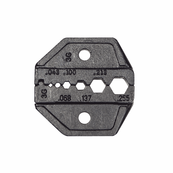 Matriz Ponchadora para RG58, RG59, RG62 y  RG174. Compatible con Pinza Ponchadora VDV200-010