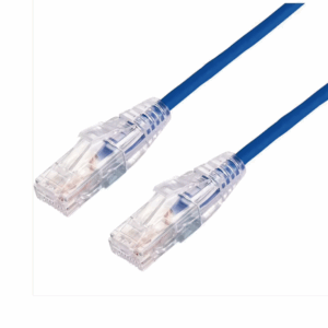 Cable de Parcheo Slim UTP Cat6A – 2 m Azul, Diámetro R...