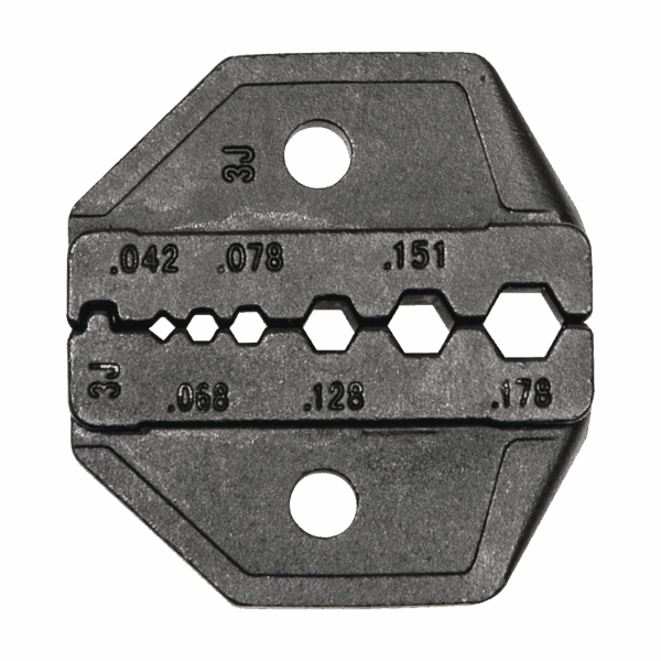 Matriz Ponchadora para RG174, RG179 y Belden 8218. Compatible con Pinza Ponchadora VDV200-010