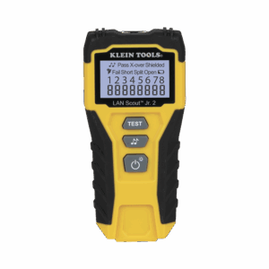 Tester  de Cable LAN Scout™ Jr. 2/ Para: Prueba aprobada/ Error de Cableado/ Falla de Circuito Abierto o Cortocircuito/ Par Dividido/ Blindaje.