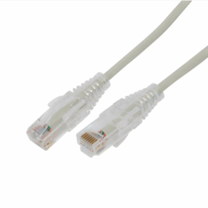 Cable de Parcheo Slim UTP Cat6A – 1 m Gris, Diámetro R...