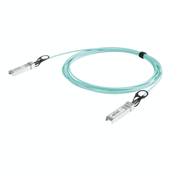 Cable AOC SFP+ de 1&10 Gbps a 1&10 Gbps / Cable de fibra óptica Activo / Longitud: 3 metros