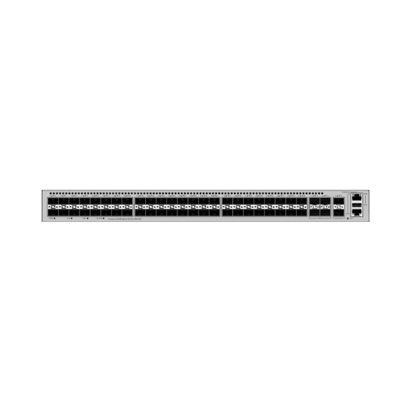 Switch Empresarial Core Gigabit Administrable  Capa 3 / 48 puertos 1GE SFP / 4 Puertos 10GE SFP+ Uplink / 2 Puertos 10GE SFP+ (Stack) / ERPS / Ruteo Dinamico (RIP, OSPF, IS-IS y BGP)  / iStack / Administración Nube Gratis
