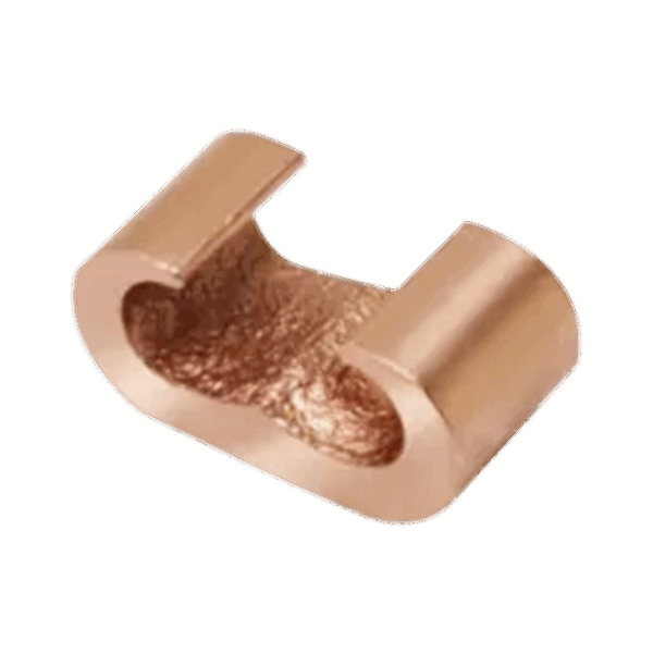 Conector Mecánico tipo YGHC-C, compresión en forma C para  calibre mínimo 1 tre- 2/0 tre y conductor máximo 6 sol - 2 tre.
