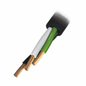 Cable Eléctrico de Uso Rudo 3 Hilos Calibre 12 AWG, Hasta 600 V. Rollo de 100 m.