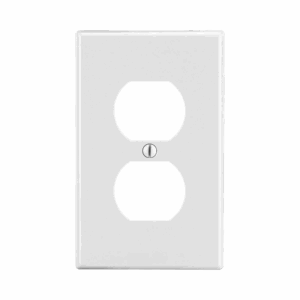 Tapa para Contacto Dúplex Color Blanco.