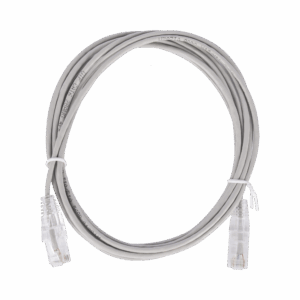 Cable de Parcheo Slim UTP Cat6 – 2 m Gris Diámetro Red...