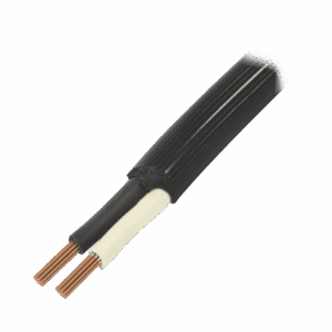 Cable Eléctrico de Uso Rudo 2 Hilos Calibre 14 AWG, Hasta 600 V. Rollo de 100 m.