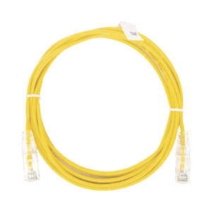 Cable de Parcheo Slim UTP Cat6 – 3 m Amarillo Diámetro...