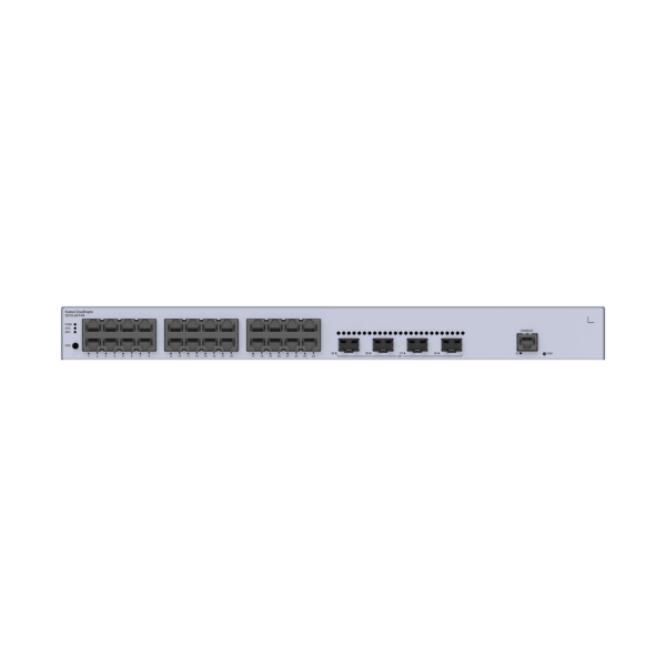 Switch de Distribución/Core Gigabit Administrable  Capa 3 / 24 puertos 10/100/1000 Mbps  / 4 Puertos 1GE SFP Uplink / ERPS / Rutas Estáticas / iStack / Administración Nube Gratis