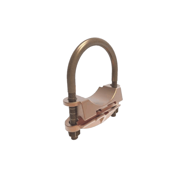 Conector Mecánico para Cable Calibre 4 a 3/0 AWG / Paralelo o 90° Grados a Tubo de 2" o Varilla de 2" - 2 3/8".