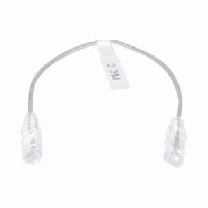 Cable de Parcheo Slim UTP Cat6 – 30 cm Gris Diámetro R...