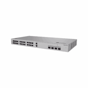Switch de Acceso Gigabit Administrable PoE Capa 2 / 24 puertos 10/100/1000 Mbps (22*PoE) / 2 Puertos 100/1000/2.5Gbps (PoE) combo 2  Puertos 2.5GE SFP / 2 Puertos 10GE SFP+ Uplink  / ERPS / PoE Perpetuo / 400 W / Administración Nube Gratis
