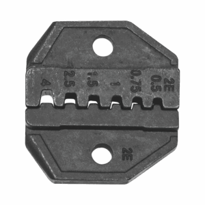 Matriz Ponchadora, Férulas (Ferrule)  Aisladas, sin Aislamiento o de Terminal de Clavija. Compatible con Pinza Ponchadora VDV200-010.