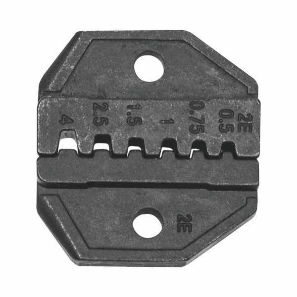 Matriz Ponchadora, Férulas (Ferrule)  Aisladas, sin Aislamiento o de Terminal de Clavija. Compatible con Pinza Ponchadora VDV200-010.
