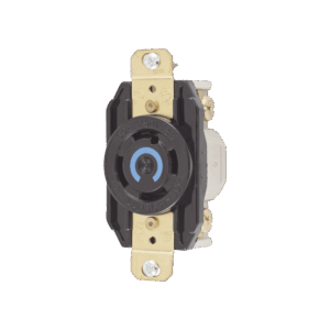 Receptáculo con Bloqueo de Media Vuelta Industrial 30 A 250 V CA / 3 Polos 4 Hilos / Nema L15-30R.