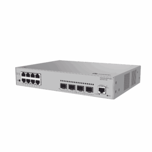 Switch de Acceso Gigabit Administrable  Capa 2 / 8 puertos 10/100/1000 Mbps / 2 Puertos 1GE SFP Uplink / ERPS / IMGP Snooping / DHCP Snooping / Administración Nube Gratis