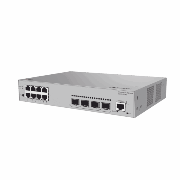Switch de Acceso Gigabit Administrable  Capa 2 / 8 puertos 10/100/1000 Mbps / 2 Puertos 1GE SFP Uplink / ERPS / IMGP Snooping / DHCP Snooping / Administración Nube Gratis
