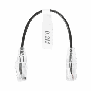 Cable de Parcheo Slim UTP Cat6 – 20 cm Negro Diámetro ...