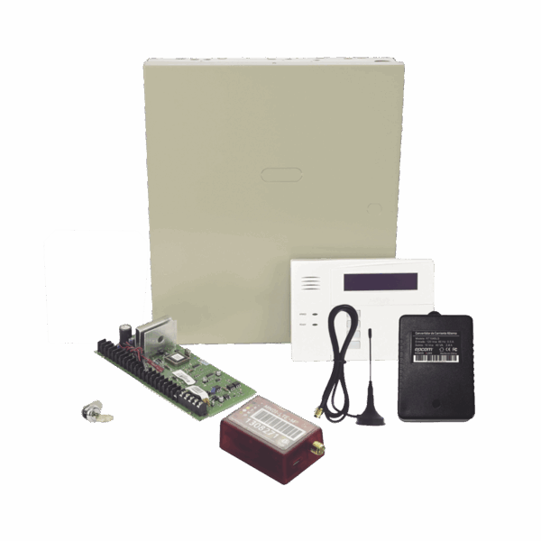 (2 Años 4GLTEM/5G ILIMITADO INCLUIDO)  Kit Vista48LA con comunicador 4GLTEM/5G MN01, Teclado, Gabinete y Transformador