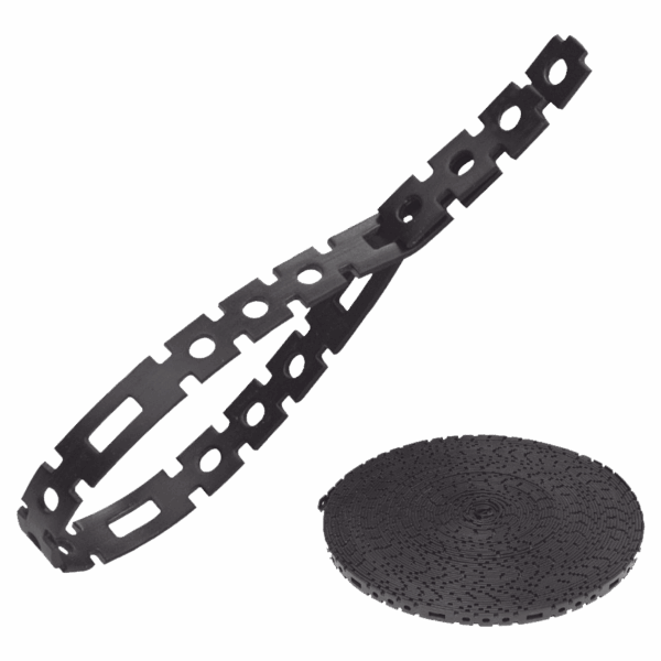 Rollo de amarre de 23 m para cable elástico.