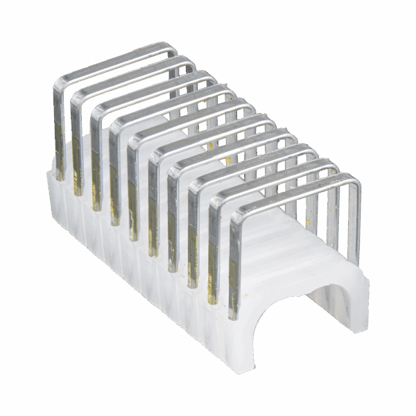 Paquete de 300 Grapas con Aislamiento,  para Cables NM (Romex®) como 14/3, 14/3G, 12/3 y otros cables de hasta 11/32'' × 19/32'' (9 mm × 15 mm).