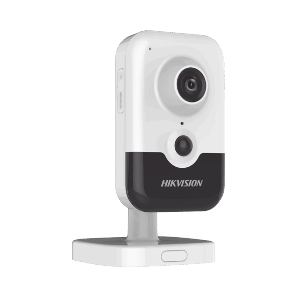 Cubo IP 4 Megapixel / Serie PRO / Lente 2.8 mm / 10 mts IR EXIR / PoE / Sensor PIR / H.265+ / Interior / Audio de Dos Vías / PoE / MicroSD / ONVIF