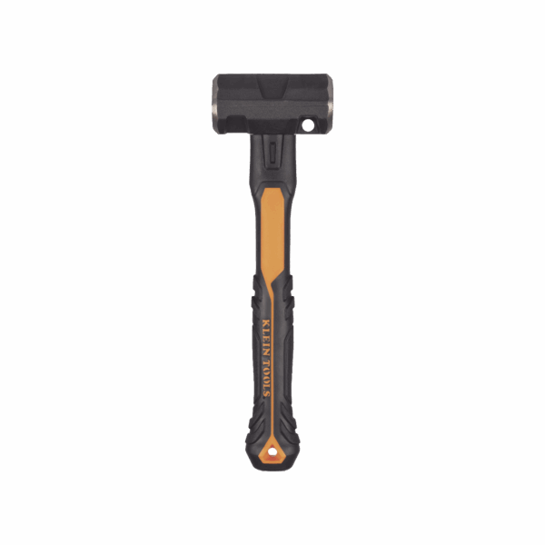 Marro de Acero de Aleación 2.72 kg., de Mango Robusto de Fibra de Vidrio con Agujero para Colgarse. Ideal para Demolición, Golpeo de estacas, Inserción de cuñas