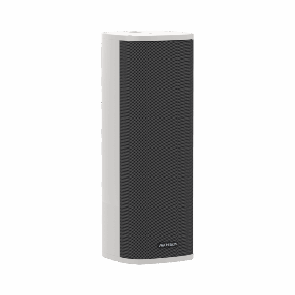 Altavoz IP tipo Columna / 60 Watts / Para integración con Hik-Central Professional / Reproducción de Audio vía Red / IP66
