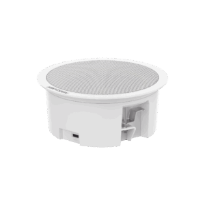 Altavoz Secundario para Montaje en Plafón / 3 Watts / 8 Ohms / Compatible con Altavoz IP HIKVISION / Uso en Interior