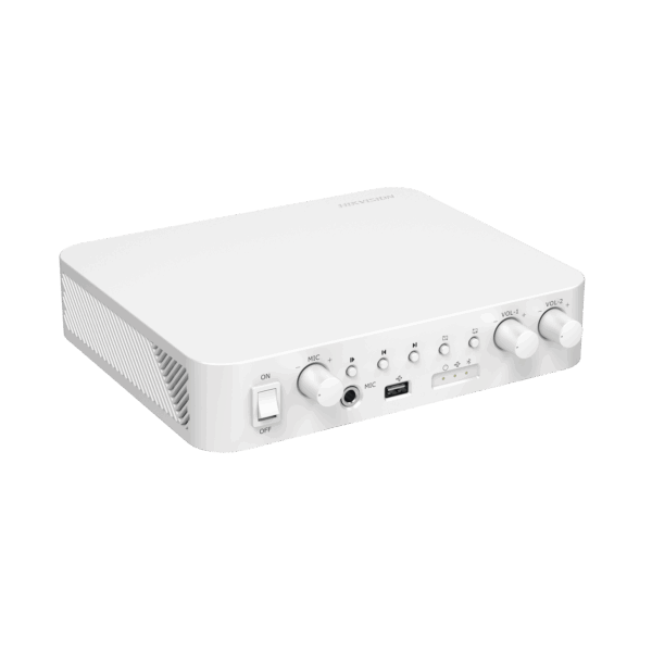 Amplificador una Zona / 2 Canales / 30 W por Canal / Conexión Bluetooth / Salida 4-8 Ω x 2 / 100V COM x 2 / Uso Interior